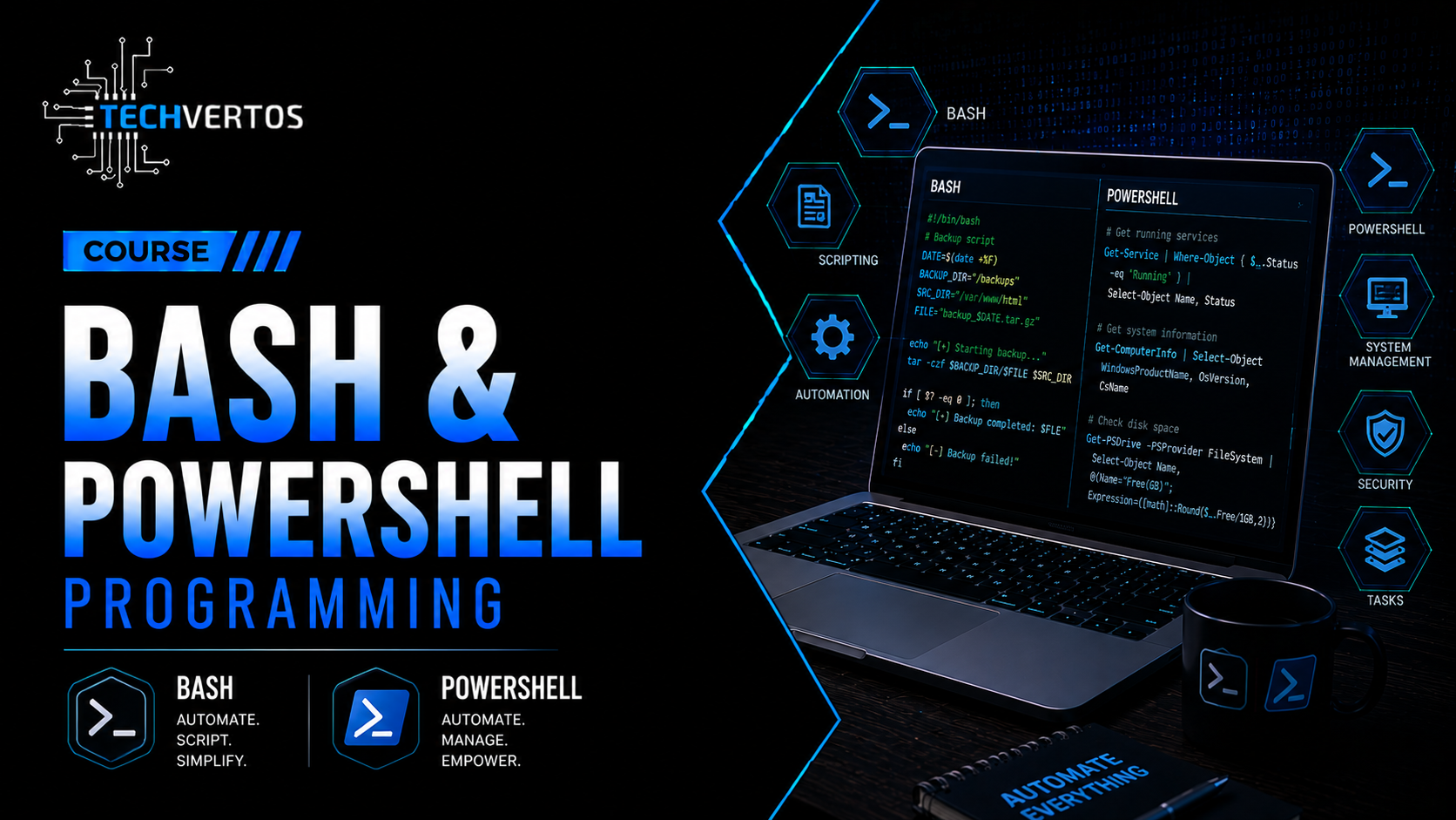 Bash & PowerShell Programming